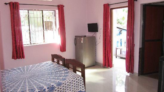 Fraddie Guest House Calangute Exterior foto